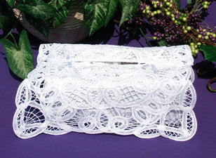 Gracious Lace Kleenex Box Cover