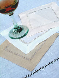 Galloucci Cocktail Napkin Mocha 6" Inch