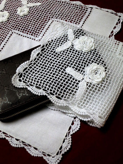 Daffodil Crochet Handkerchief