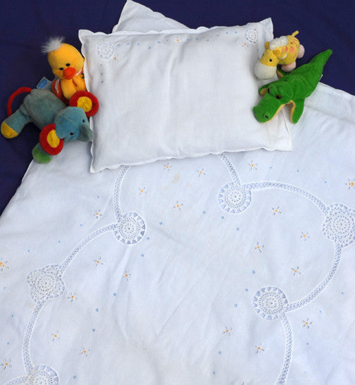 Spring Crib Quilt & Pillow Set